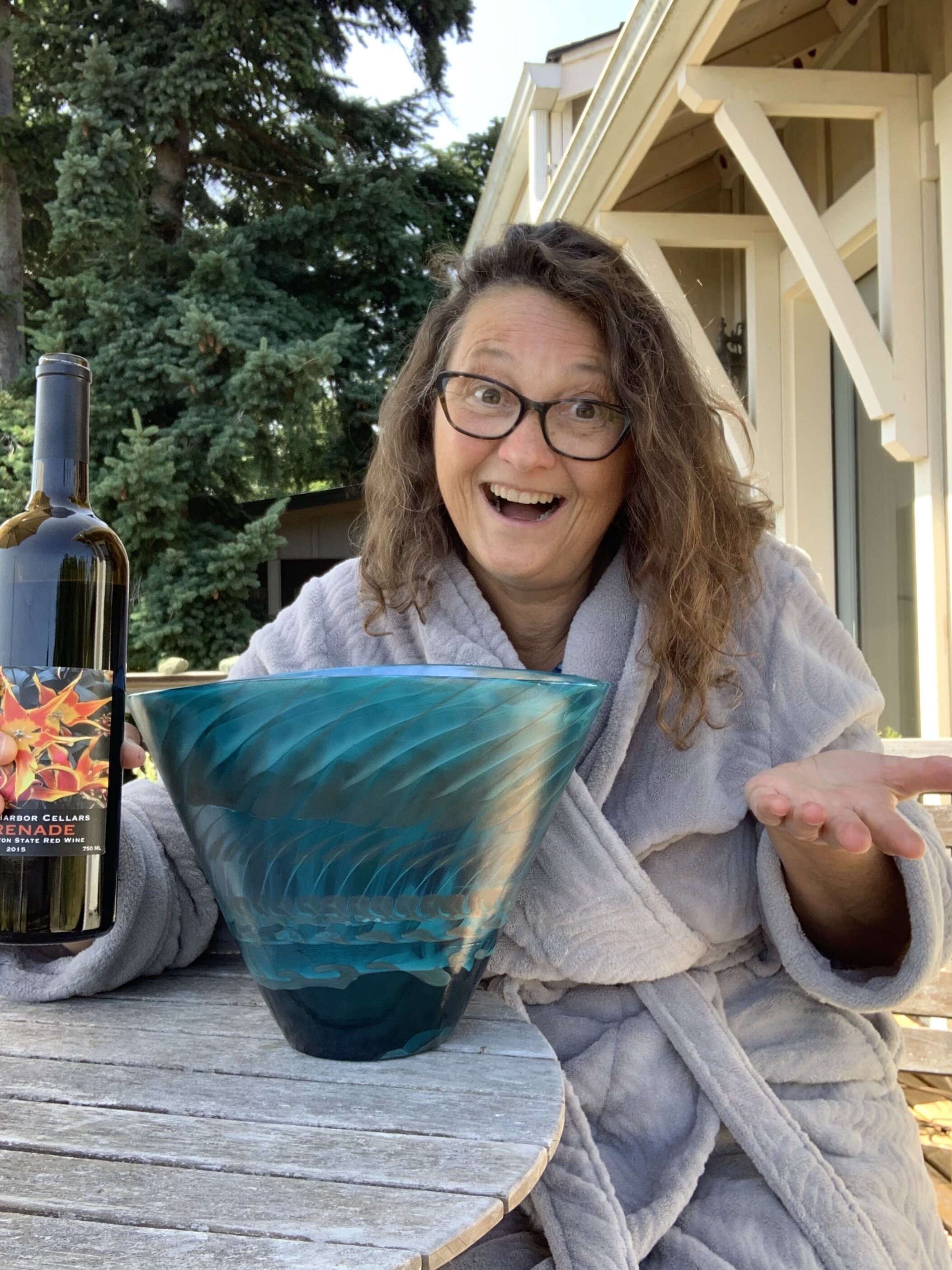 So 2021… for those concerned I’m consuming too much wine - I assure you, I only drink one glass a day!