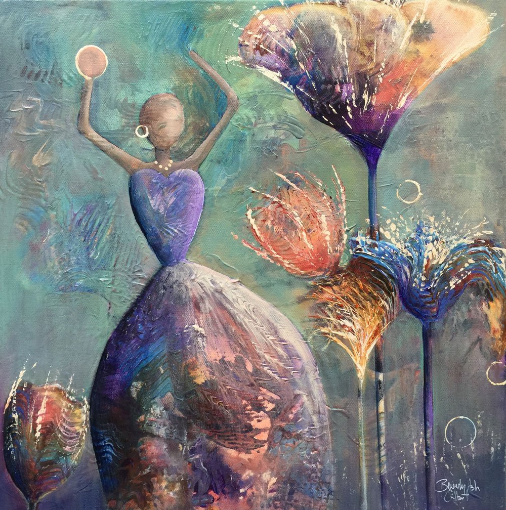 She Throws Seeds To The Wind