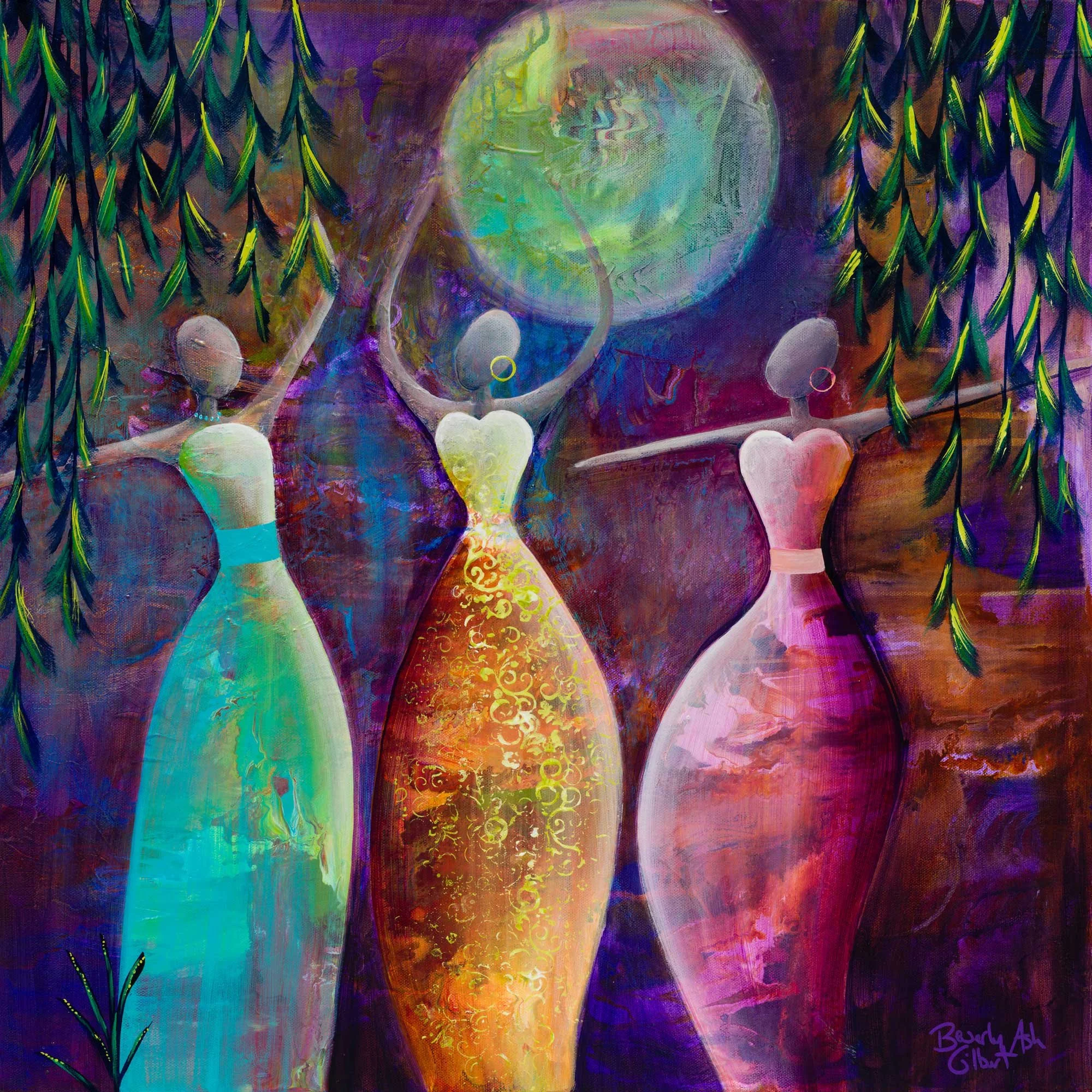 They Glow Under a Midnight Moon