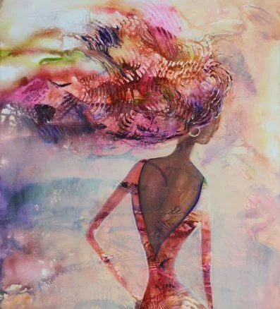 Lean Into The Wind And Listen To Her Whispers - Art Print