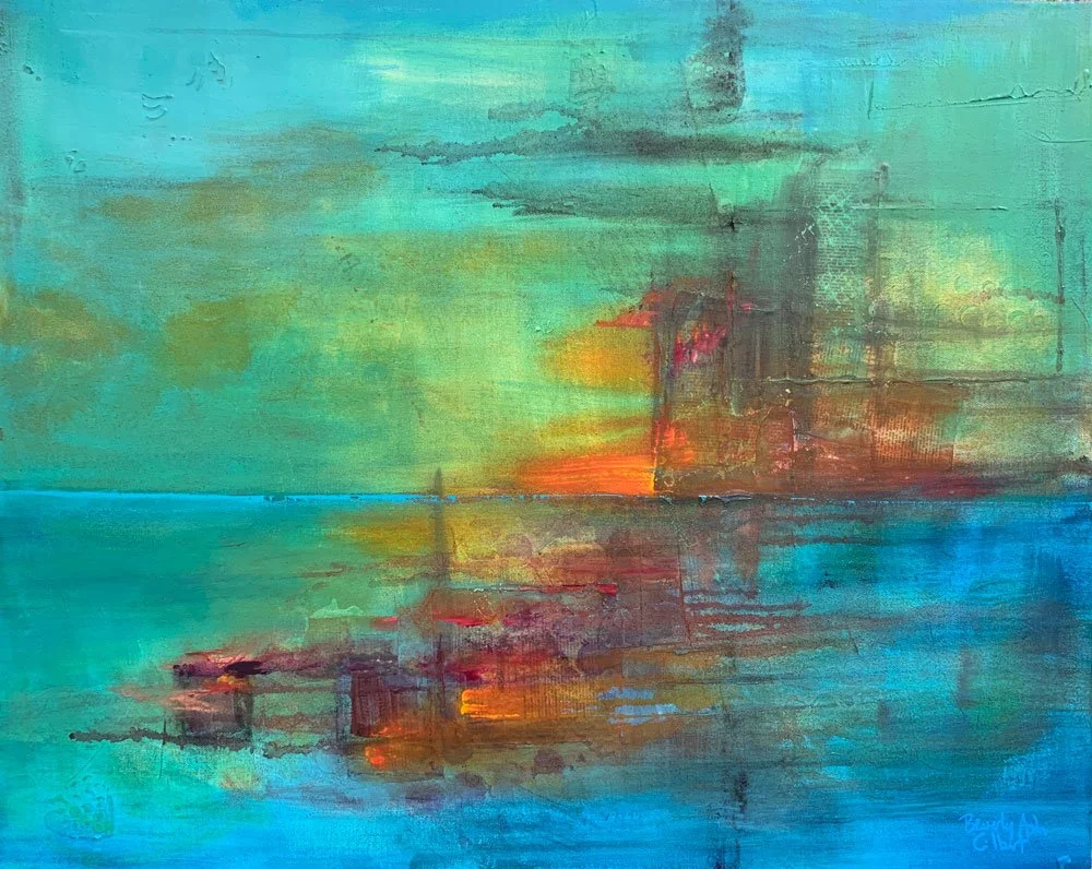 Coming Into The Harbor - Art Print