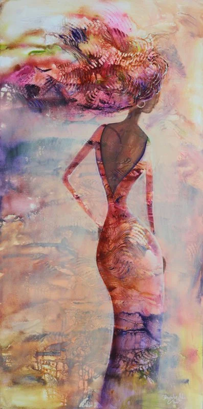 Lean Into The Wind And Listen To Her Whispers - Art Print