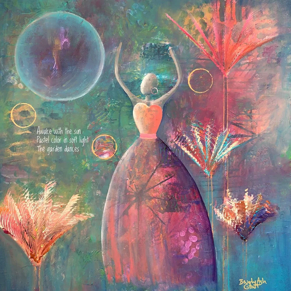 Art and Words - Awake with The Sun print