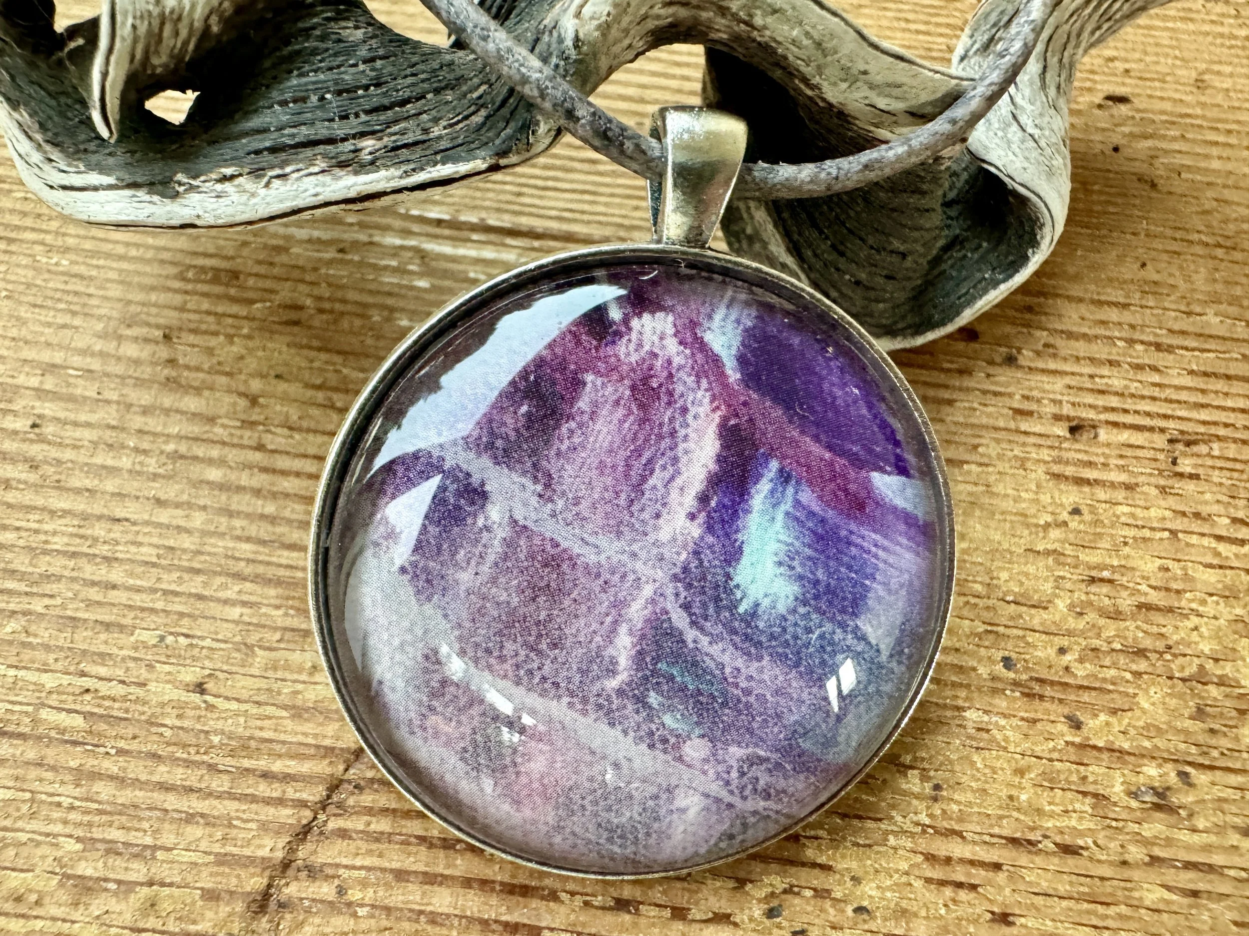 Art Under Glass - She Wears Purple In The Morning Set 3