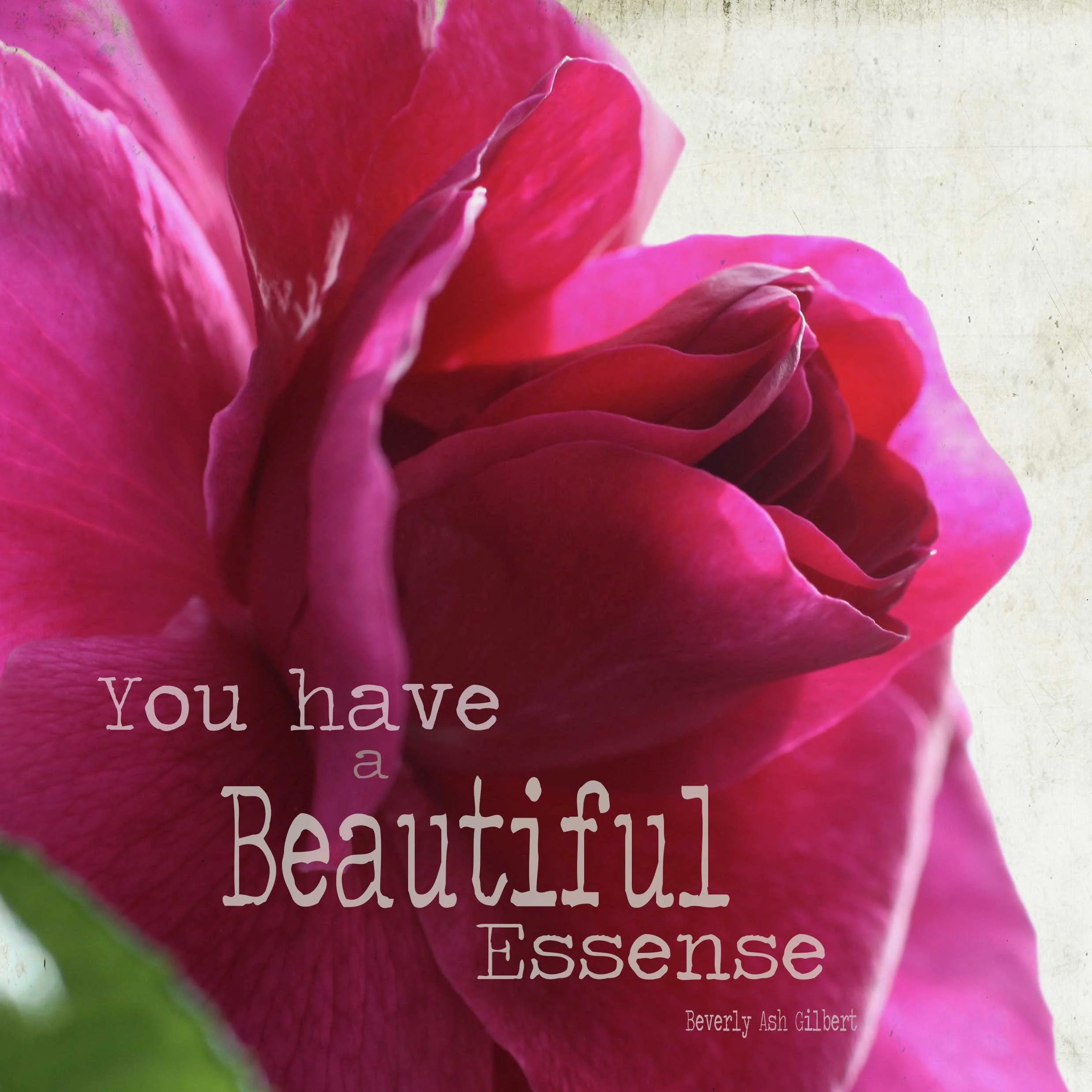 Art and Words - Beautiful Essence print