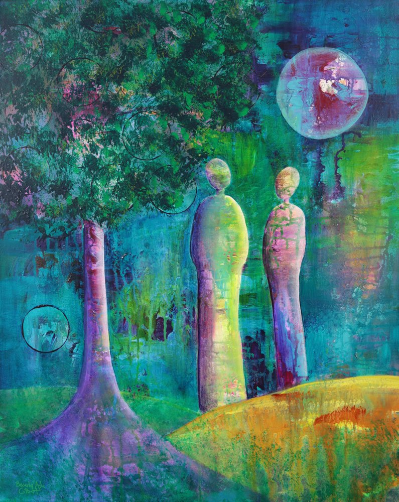 I See The Moon Reflected In You Print