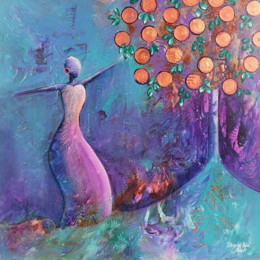 Copper Penny Tree Prints