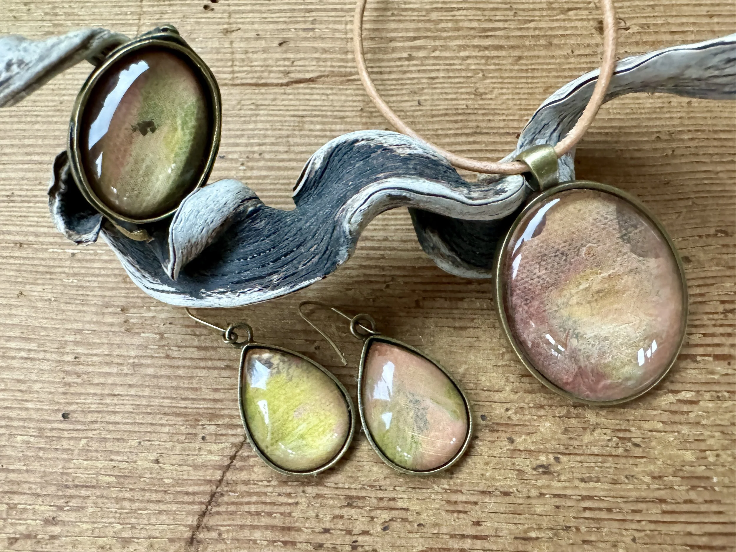 Art Under Glass - Wake Up It's A Beautiful Morning Set 4