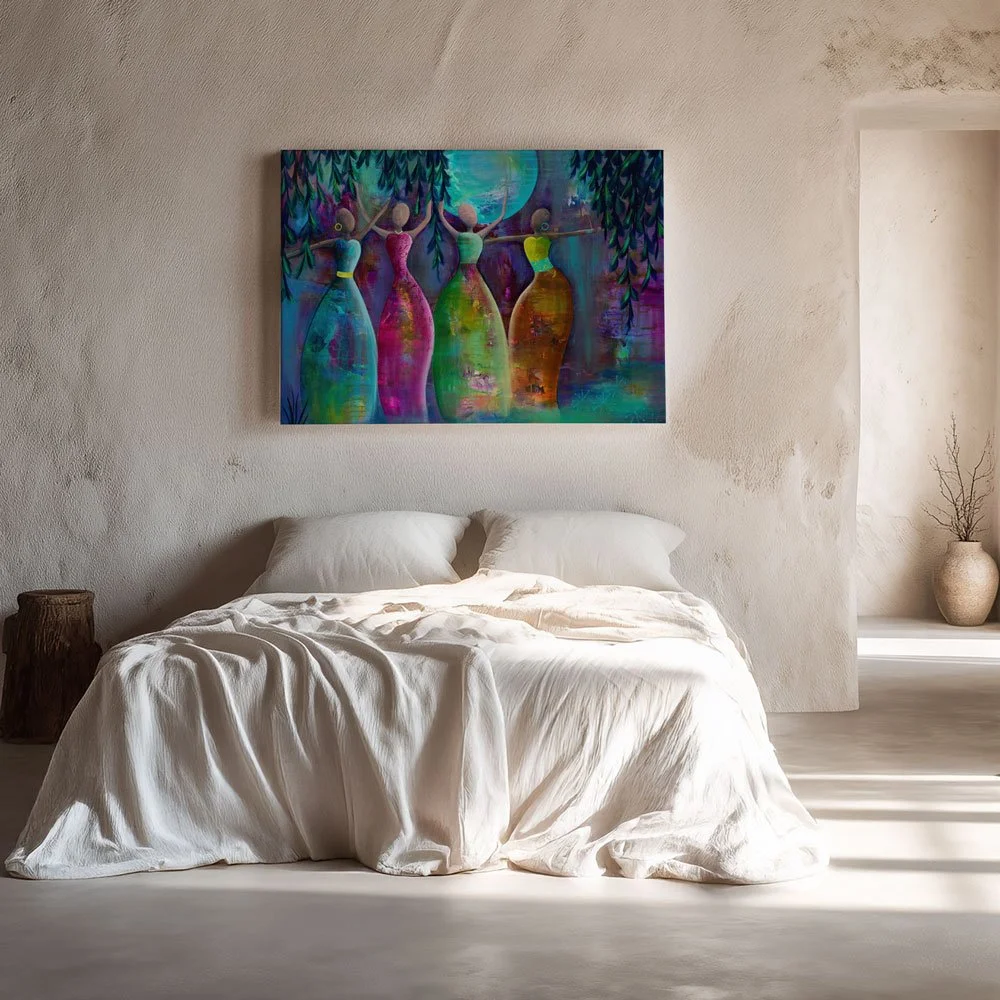 Four Sisters - Art Print — Beverly Ash Gilbert, image size:1000x1000