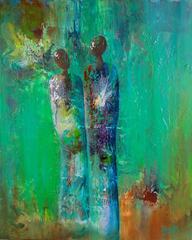 In Deep Conversation Print
