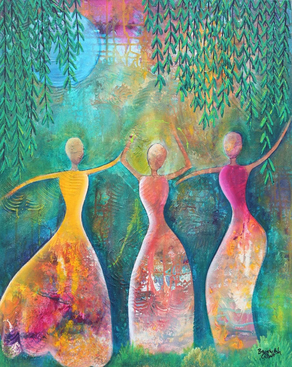 Dance Under The Willows - Print Special