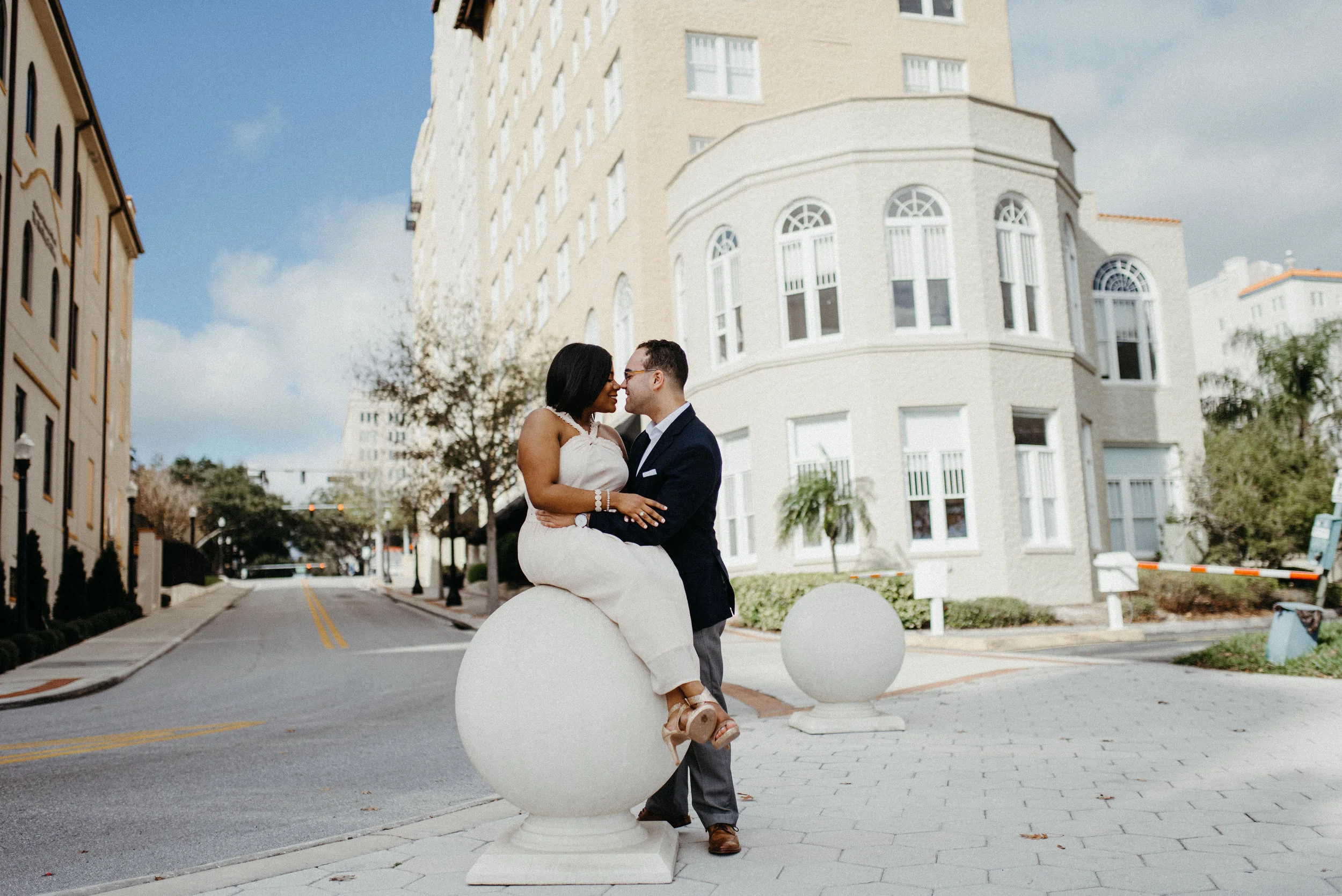 Urban Winter Engagement Session in Downtown Lakeland, Florida -4.jpg