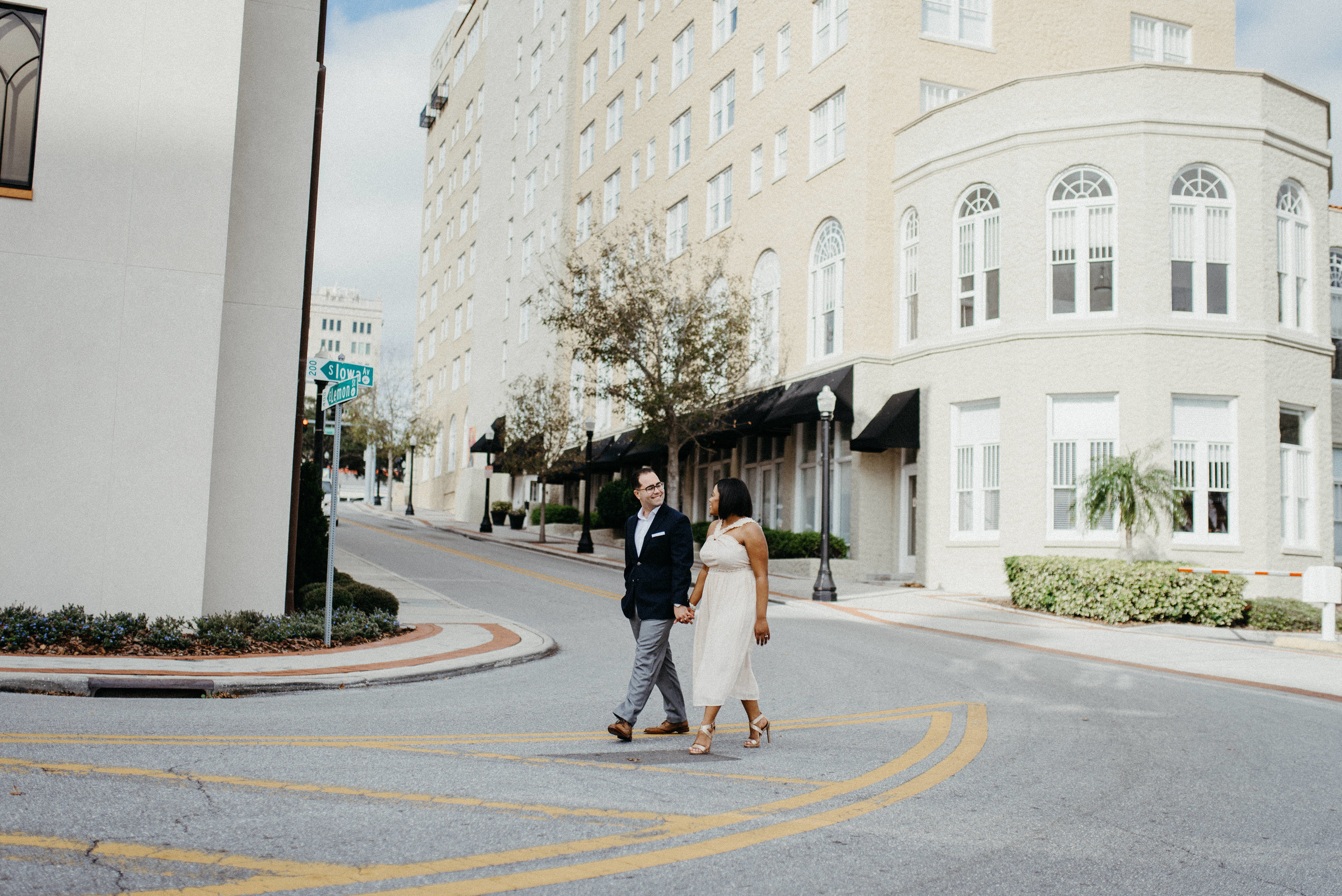 Urban Winter Engagement Session in Downtown Lakeland, Florida -6.jpg
