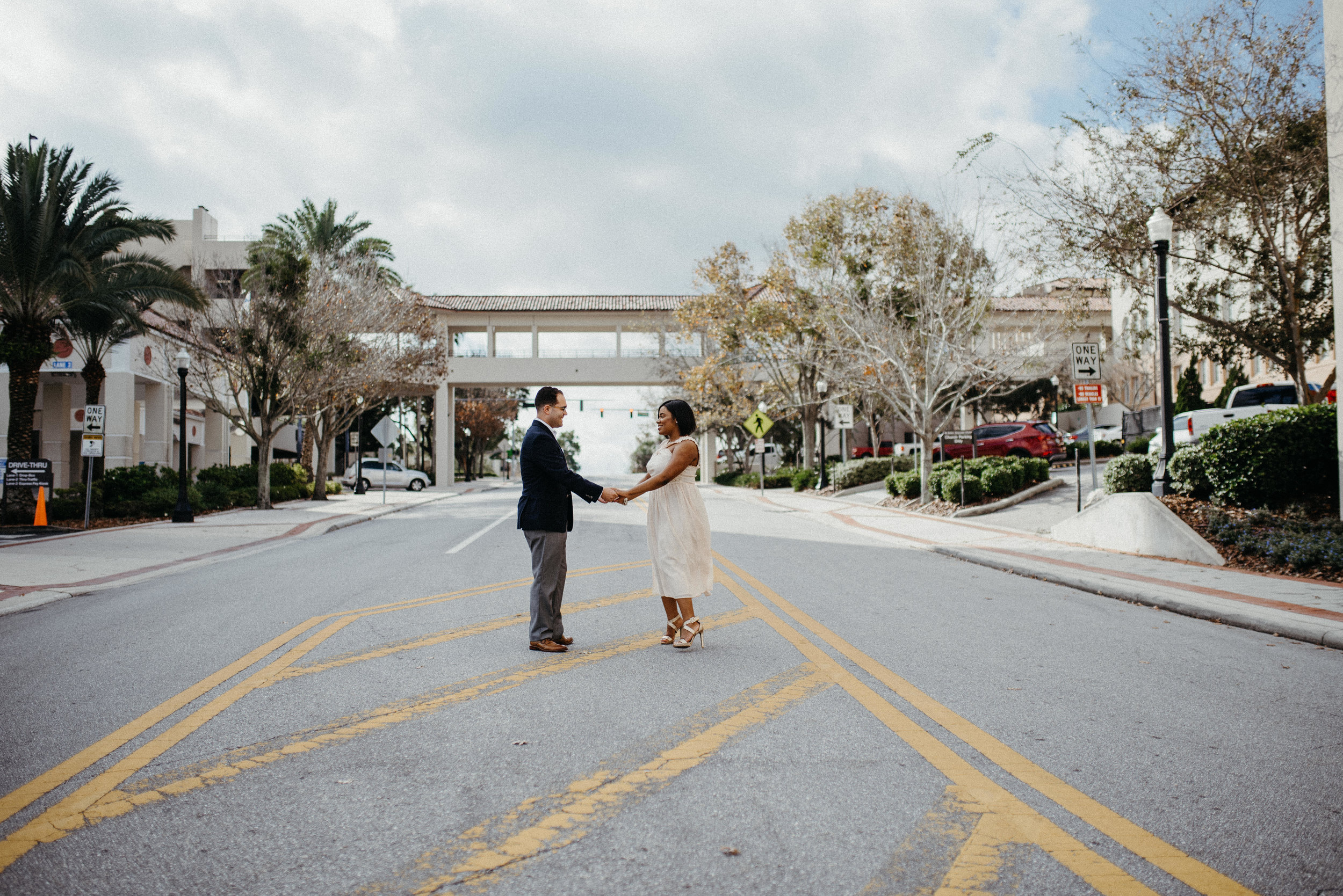 Urban Winter Engagement Session in Downtown Lakeland, Florida -10.jpg