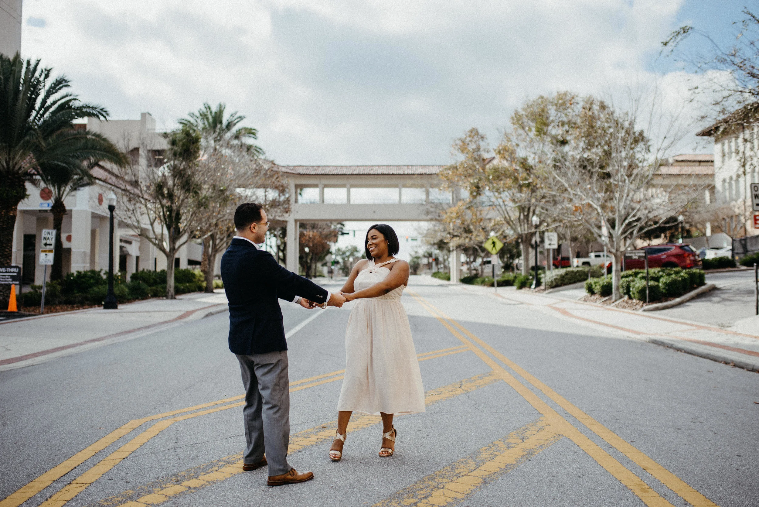Urban Winter Engagement Session in Downtown Lakeland, Florida -14.jpg