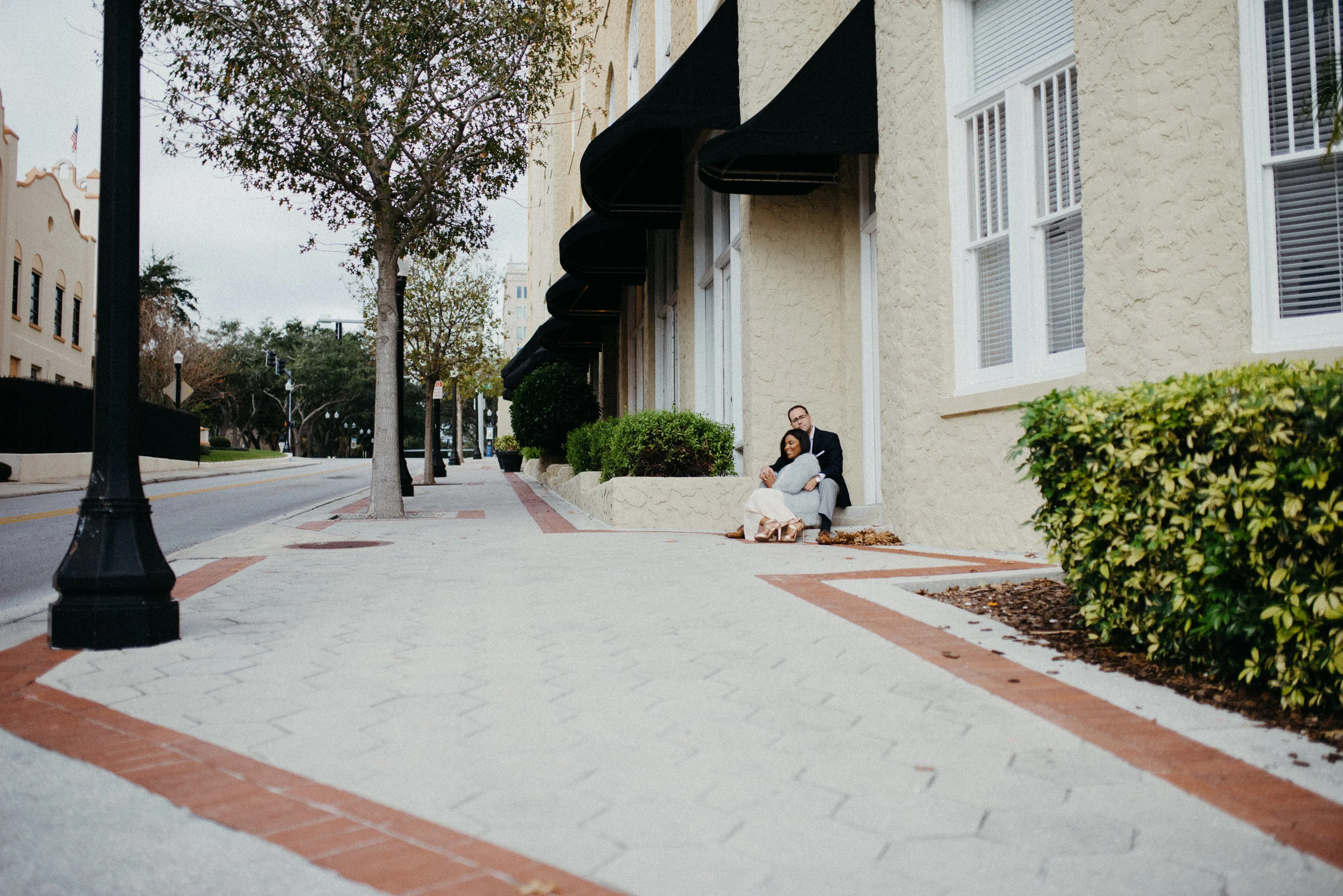 Urban Winter Engagement Session in Downtown Lakeland, Florida -34.jpg