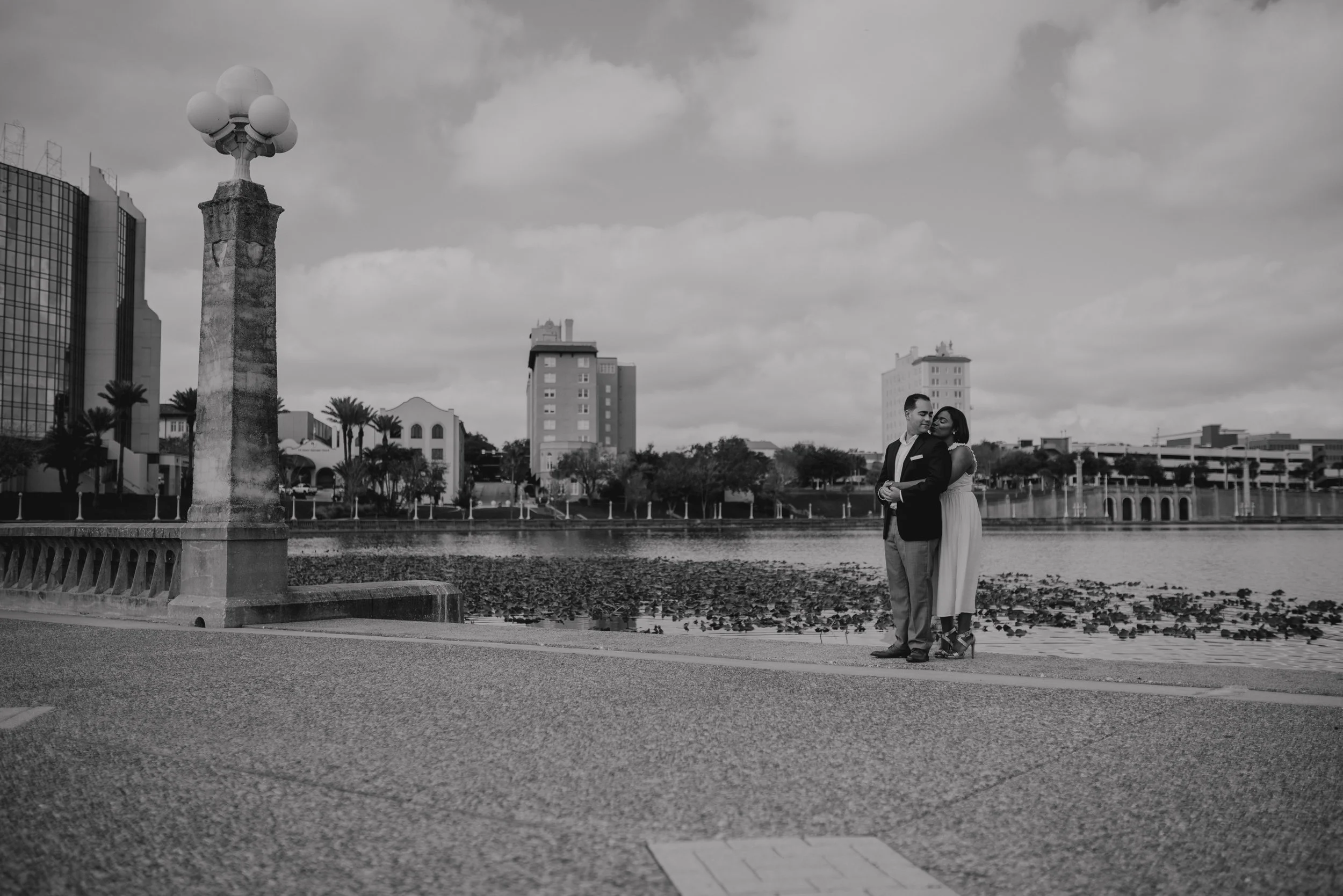 Urban Winter Engagement Session in Downtown Lakeland, Florida -48.jpg
