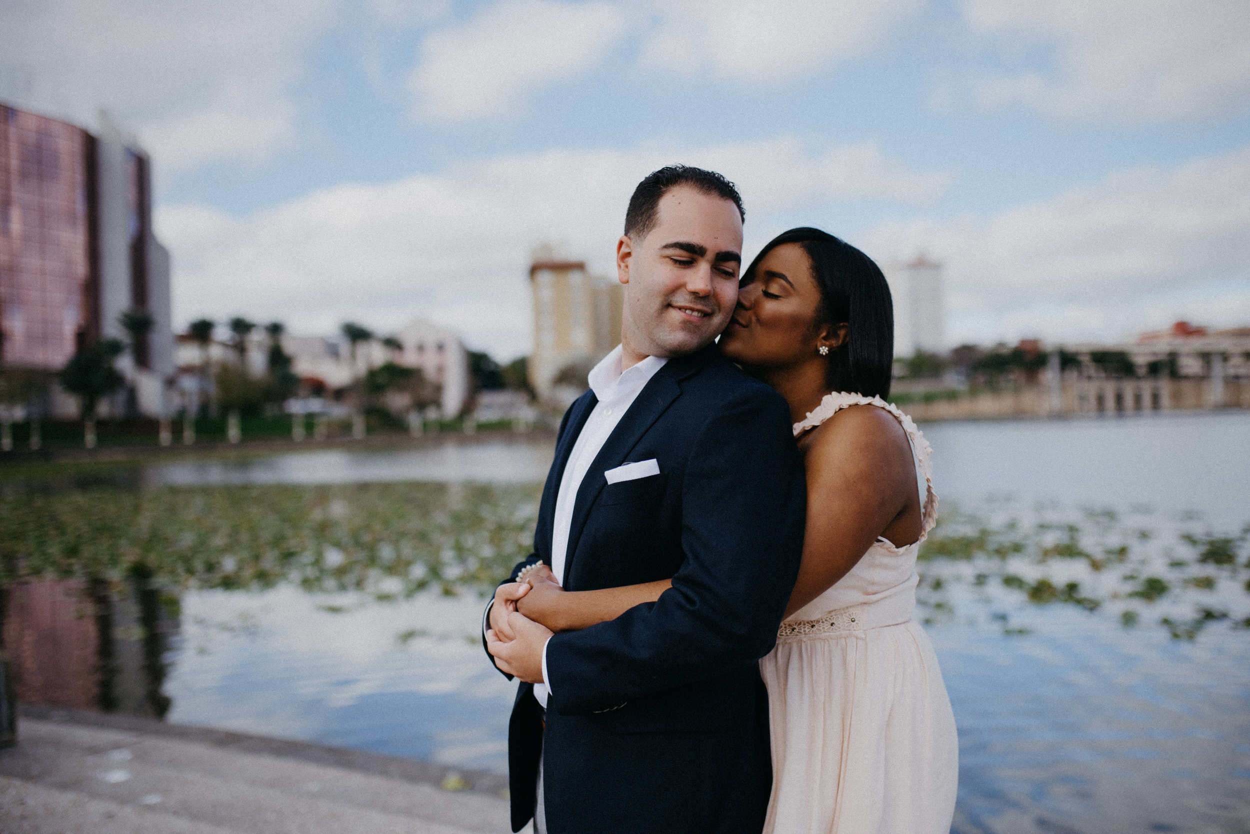 Downtown Lakeland Engagement Session | Lakeland Engagement Photographer | Abby + Mike