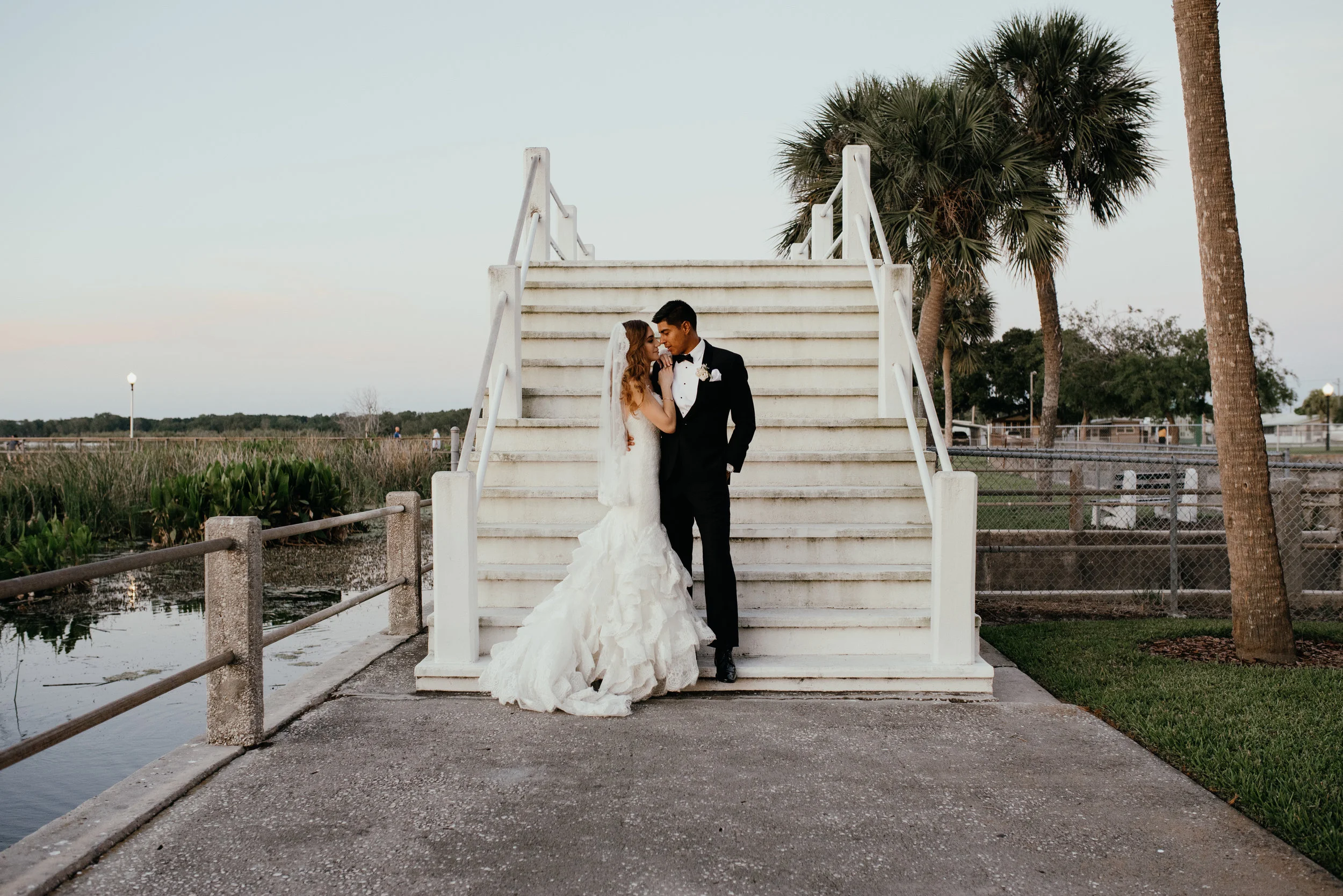 Lake Wedding at Tanner Hall | Orlando Florida Wedding Photographer | Daniel + Desiree