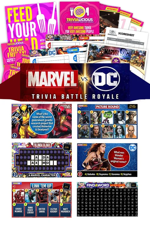 Themed Trivia Question Packs — TRIVIALICIOUS TRIVIA PACKS