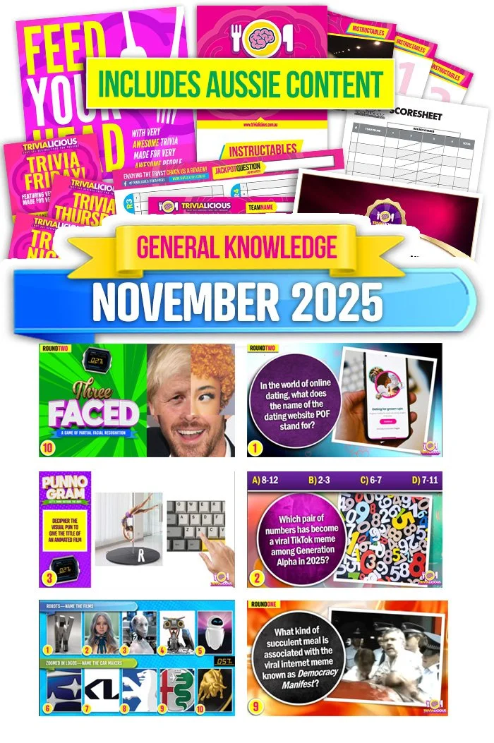 Trivialicious 4 ROUND PowerPoint Pack #382