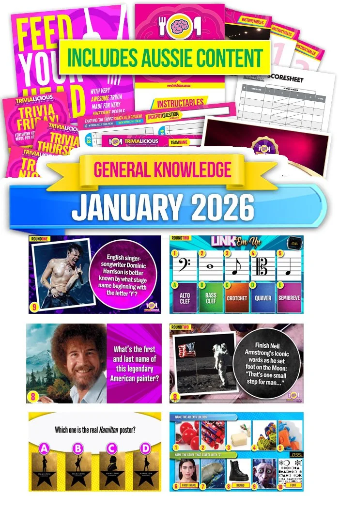 Big Screen PowerPoint Trivia Question Packs | Instant Download ...
