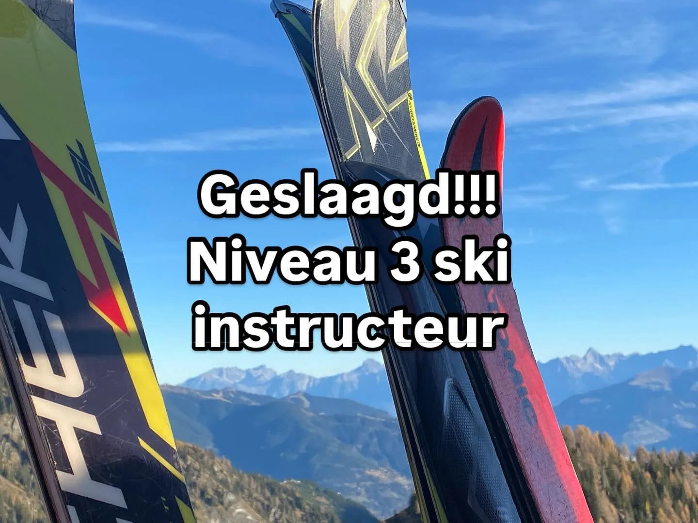 Zoals de meeste van jullie weten is mijn praktijk deze week dicht geweest voor de vervolg opleiding niveau 3 ski instructeur van de @nederlandseskivereniging .
Een intensieve week van &lsquo;s ochtends vroeg opstaan, naar de pistes waar we continue m