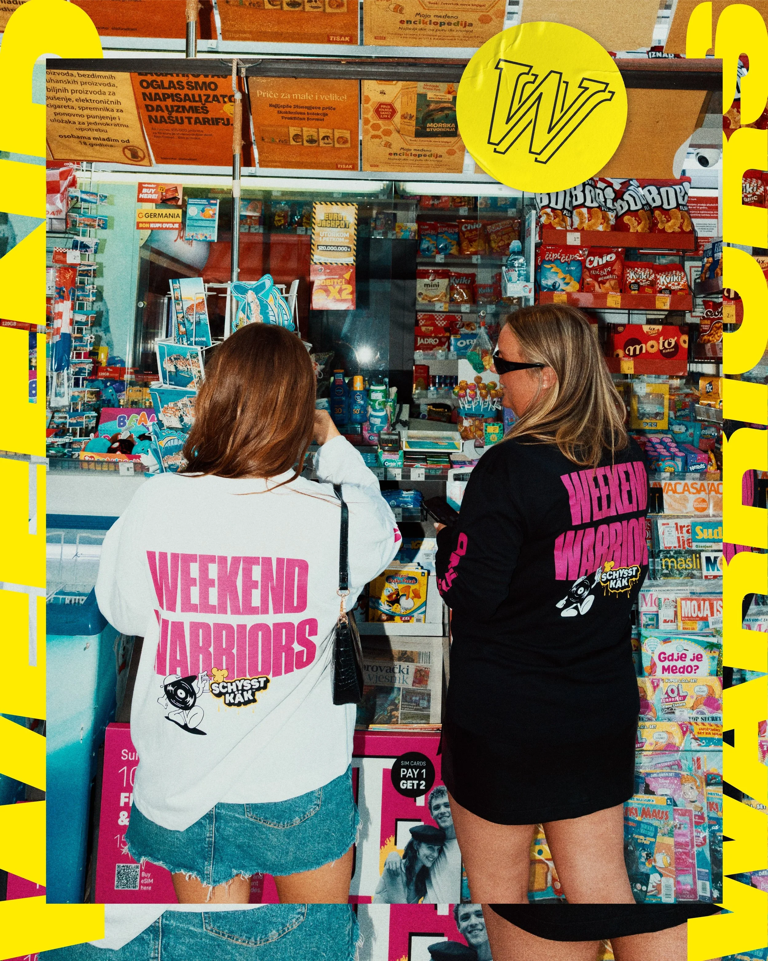 Weekend Warriors vet redan.

Ni som aldrig bangar en spontan kebab.
Ni som vet att helgen alltid f&ouml;rtj&auml;nar extra allt.
Vi gjorde n&aring;got f&ouml;r er &ndash; sommarmerch fr&aring;n Schysst K&auml;k.

Om vi hade gjort fashion, hade det se