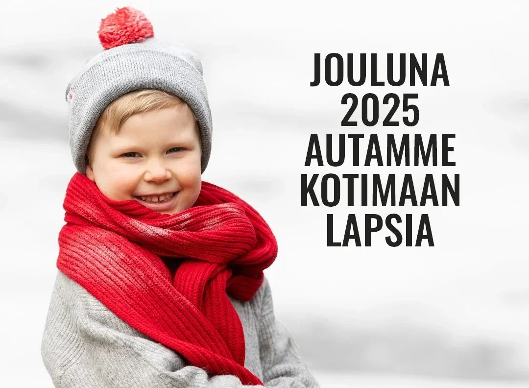 Joululahjoitus Pelastakaa Lapset ry:lle