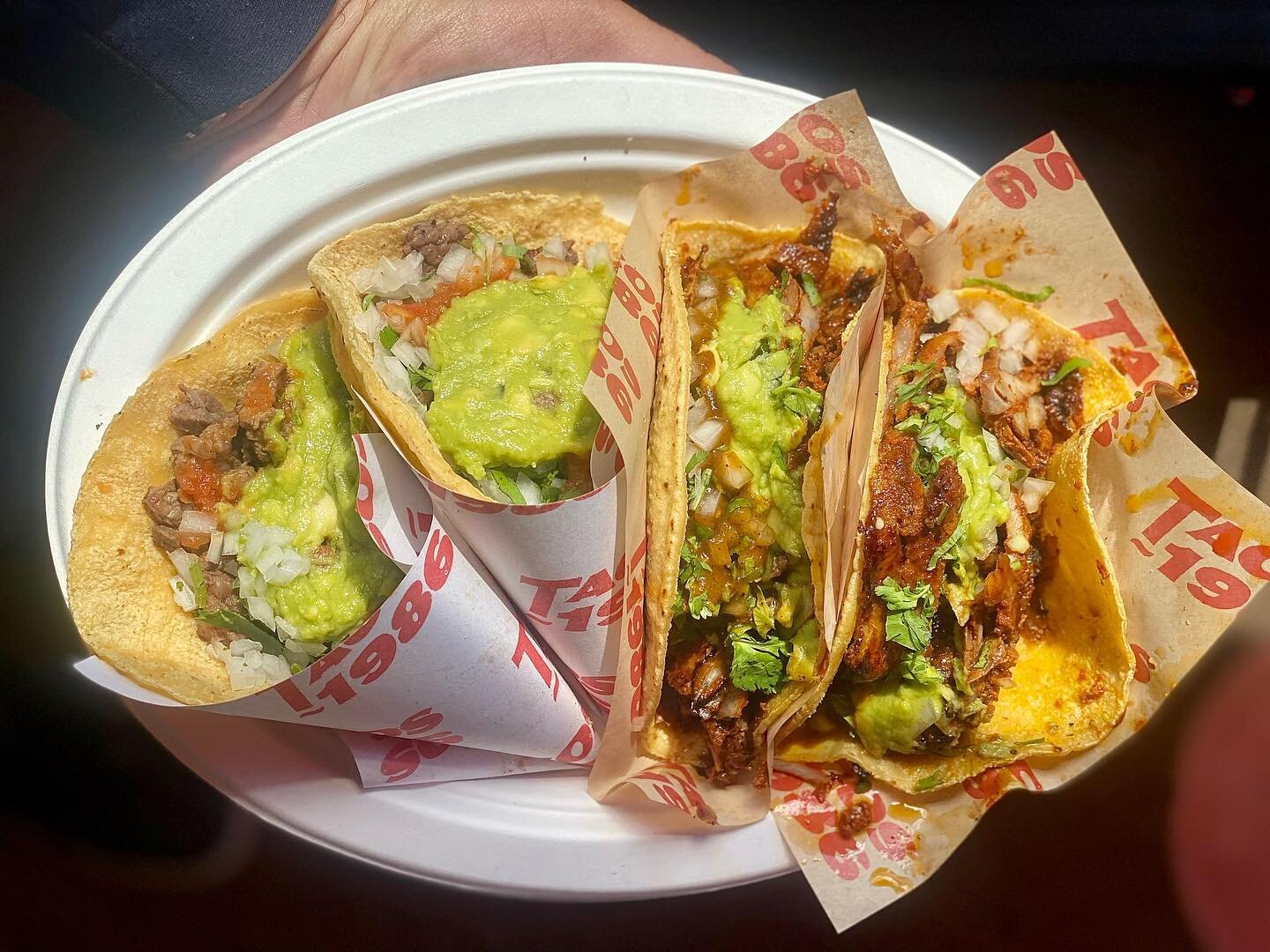 THE PERFECT PLATE - THANK YOU FOR THE CLOSE UP @burtbakman #Tacos1986 #DosDeAsada #DosDeAdobada