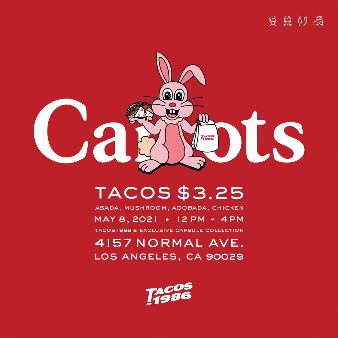 TOMORROW - @freddiegibbsofficial x @carrotsbyanwarcarrots at @virgilnormal - COME SEE US #MerchDrop #Tacos&amp;Carrots