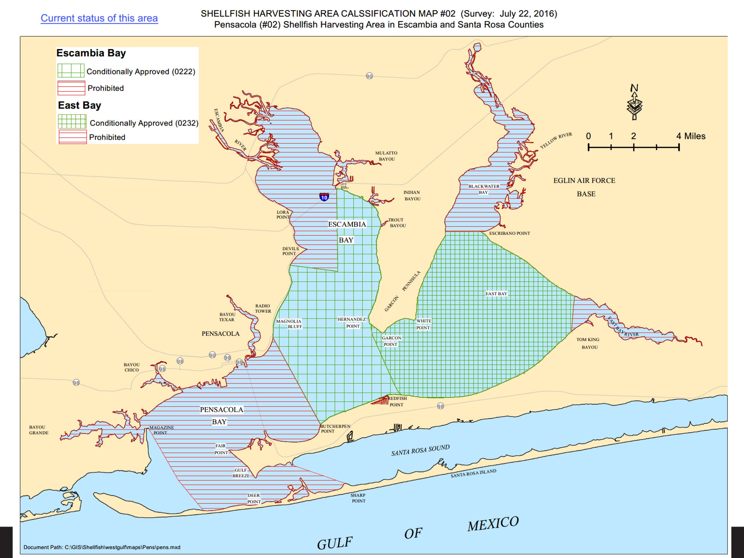 2016 Blackwater Bay Closed Areas 