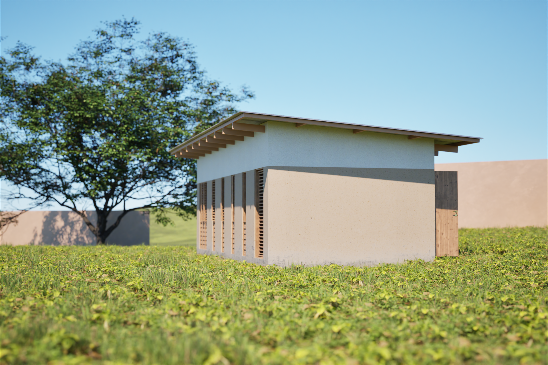Final design - eastern corner