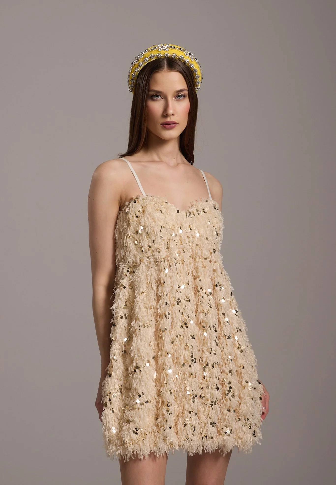 Vanilla Breeze Mini Dress