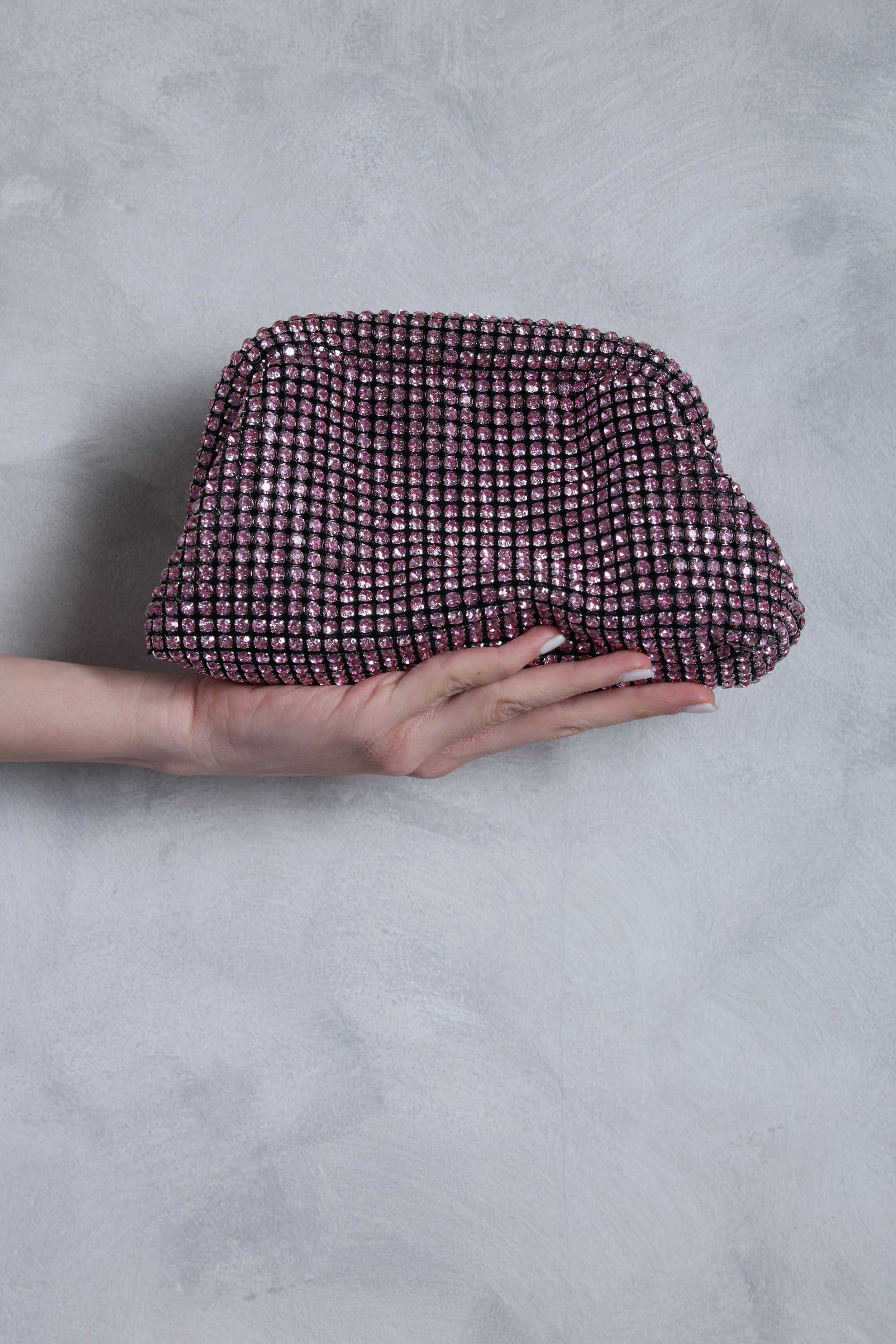 Pink Crystal Bag