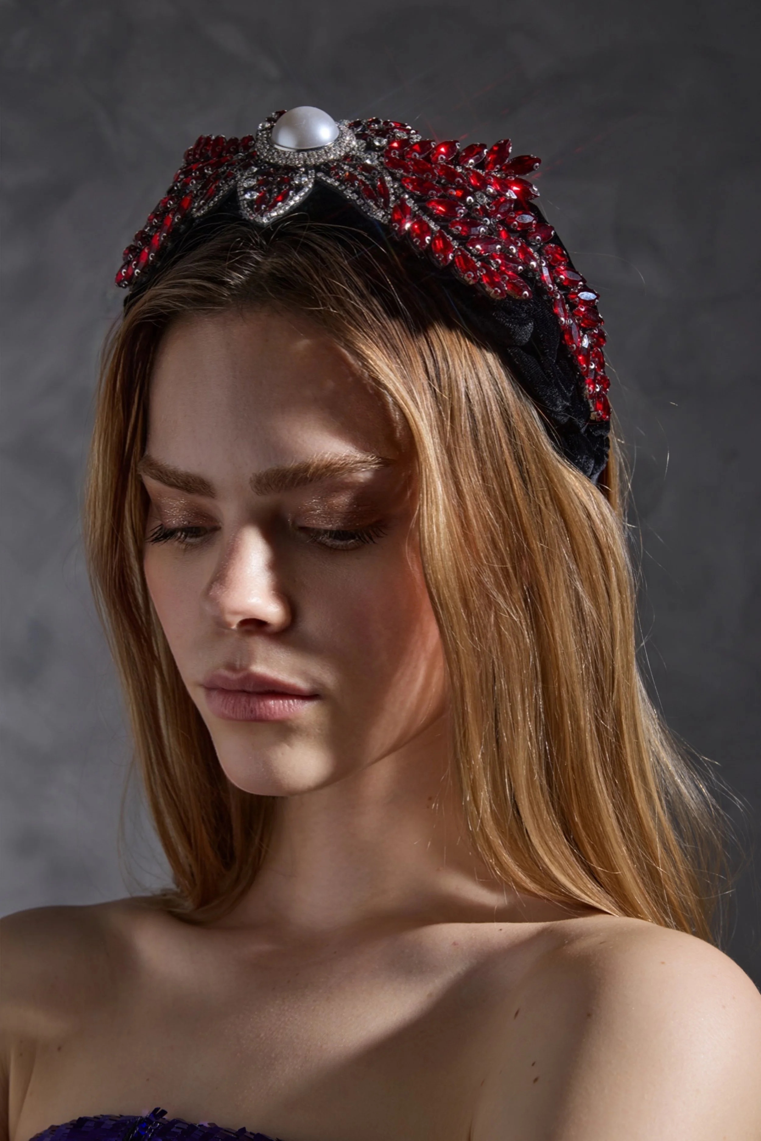 Red Gem Headband