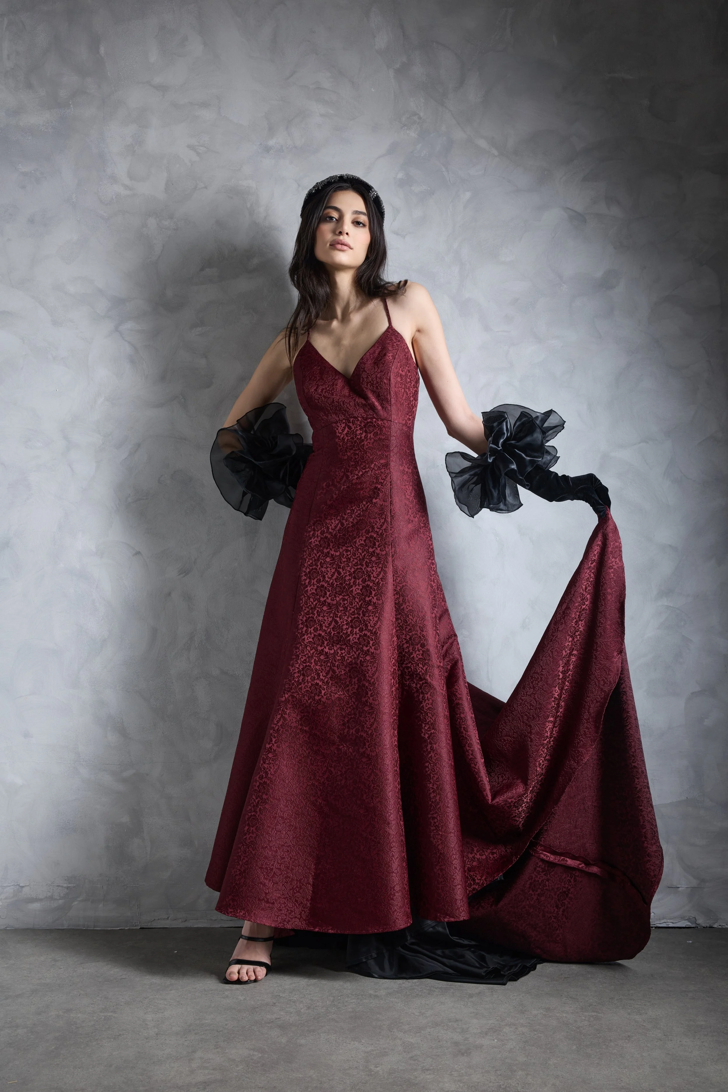 Bordeaux Gown