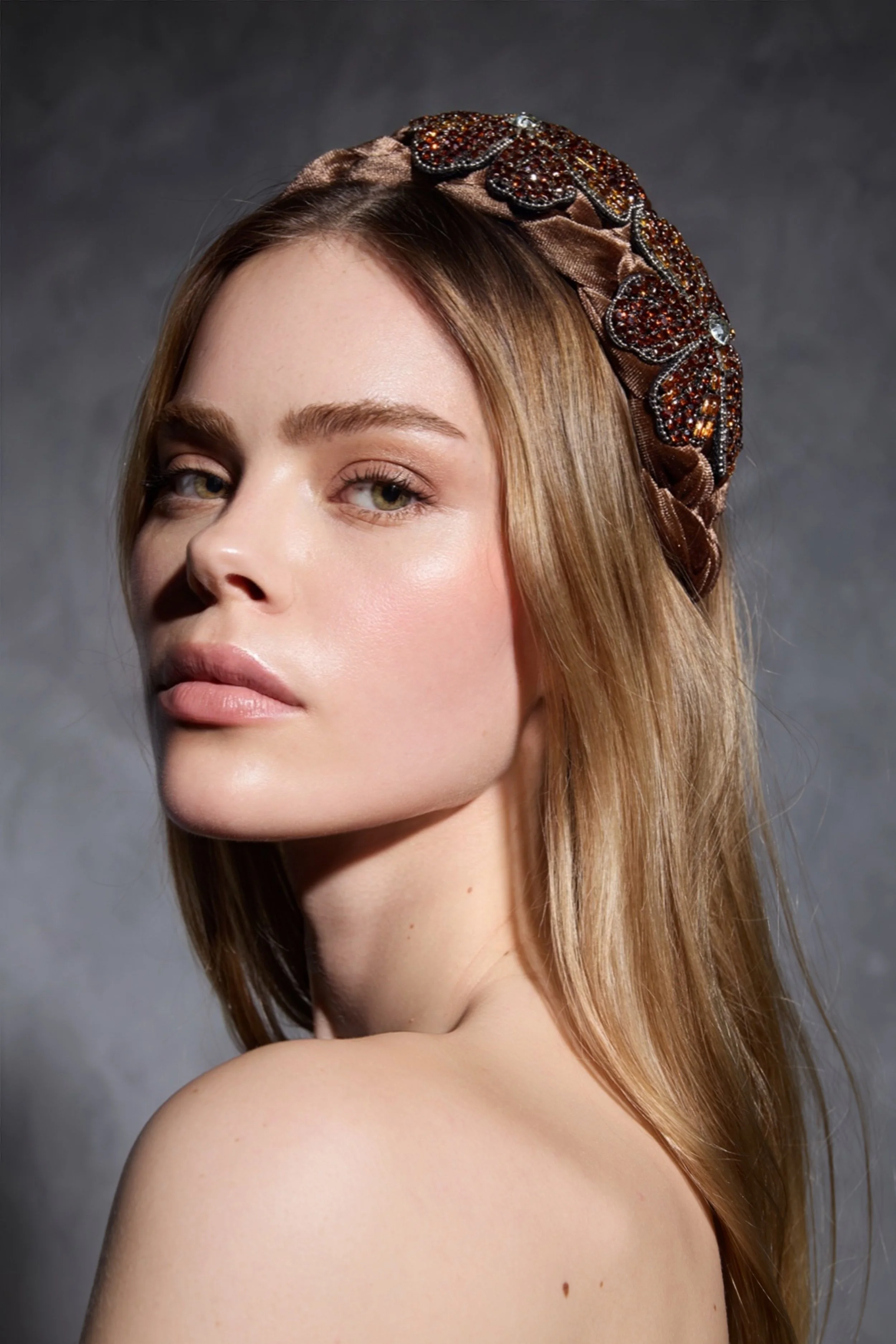 Bronze Fleur Headband