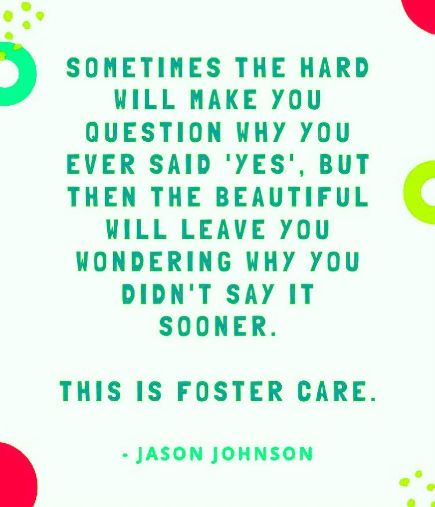 Say &lsquo;yes&rsquo; to becoming a foster parent!💛

How can becoming a foster care parent change your life?

&bull; Fostering gives parents the opportunity to provide a safe haven and support system for the children who need it most.

&bull; You wi