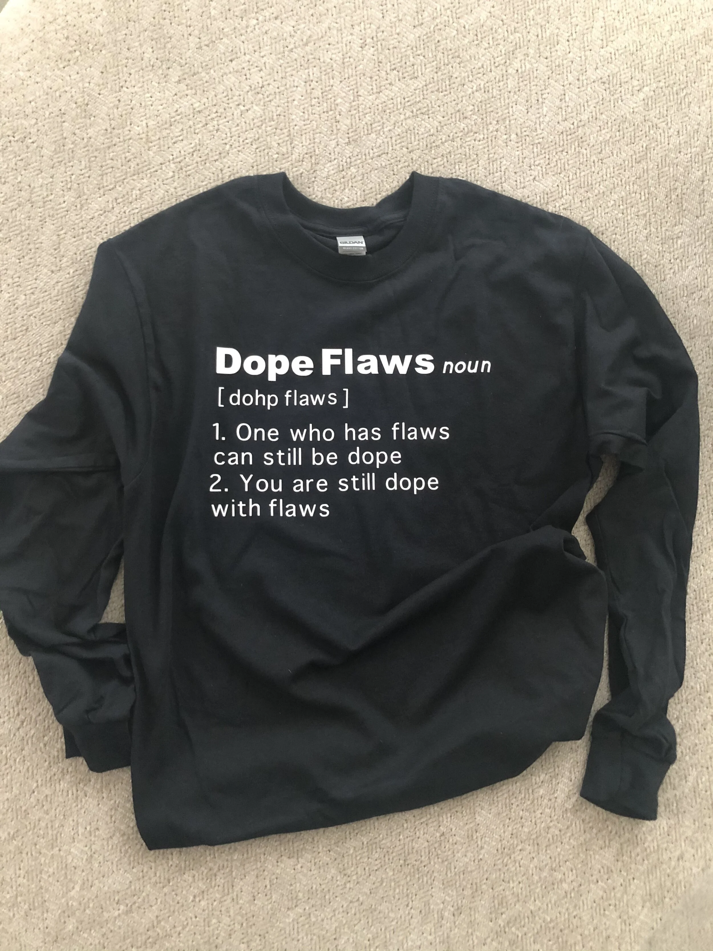 you define you sweatshirt