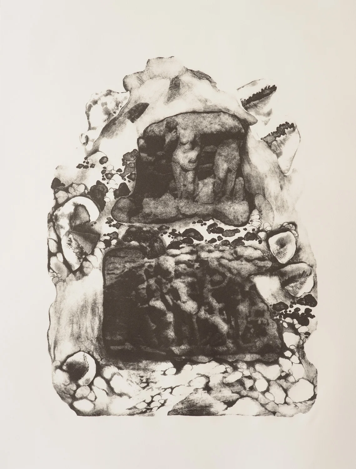 Natasha Malik Purgatory 2016 | Lithograph on Paper | 22 x 30 in