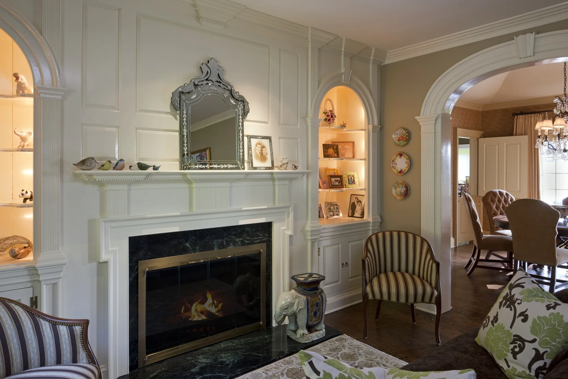 Custom Fireplace Wall