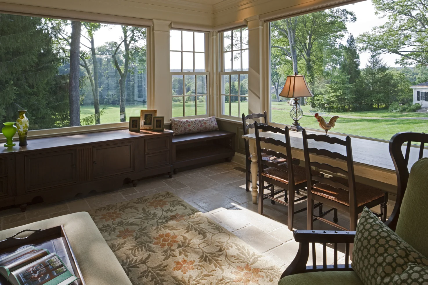 Interior of Sunroom