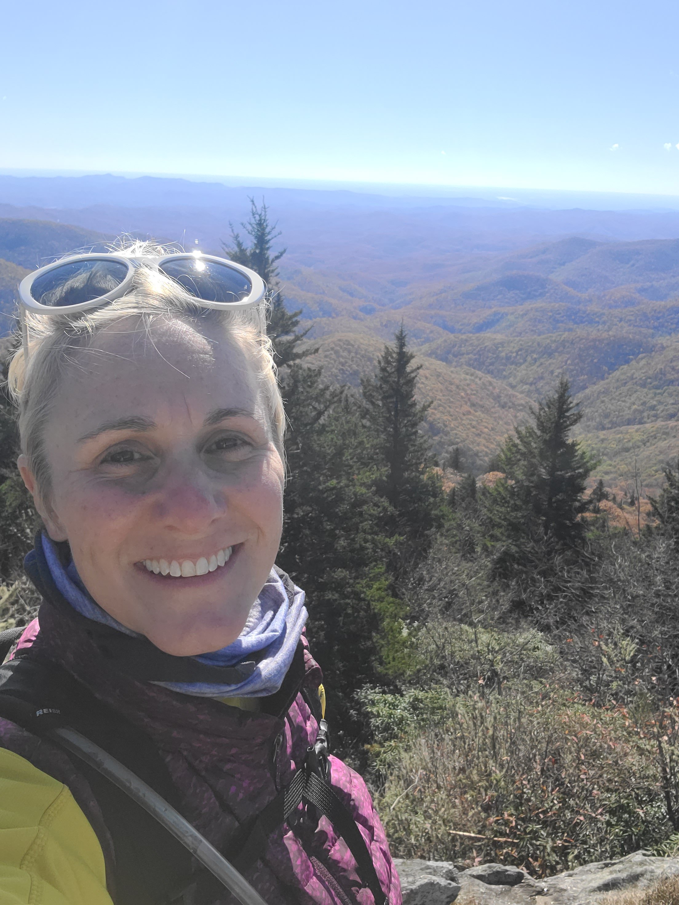 Blue Ridge Parkway Hike, Devil's Courthouse, Appalachian Mountains