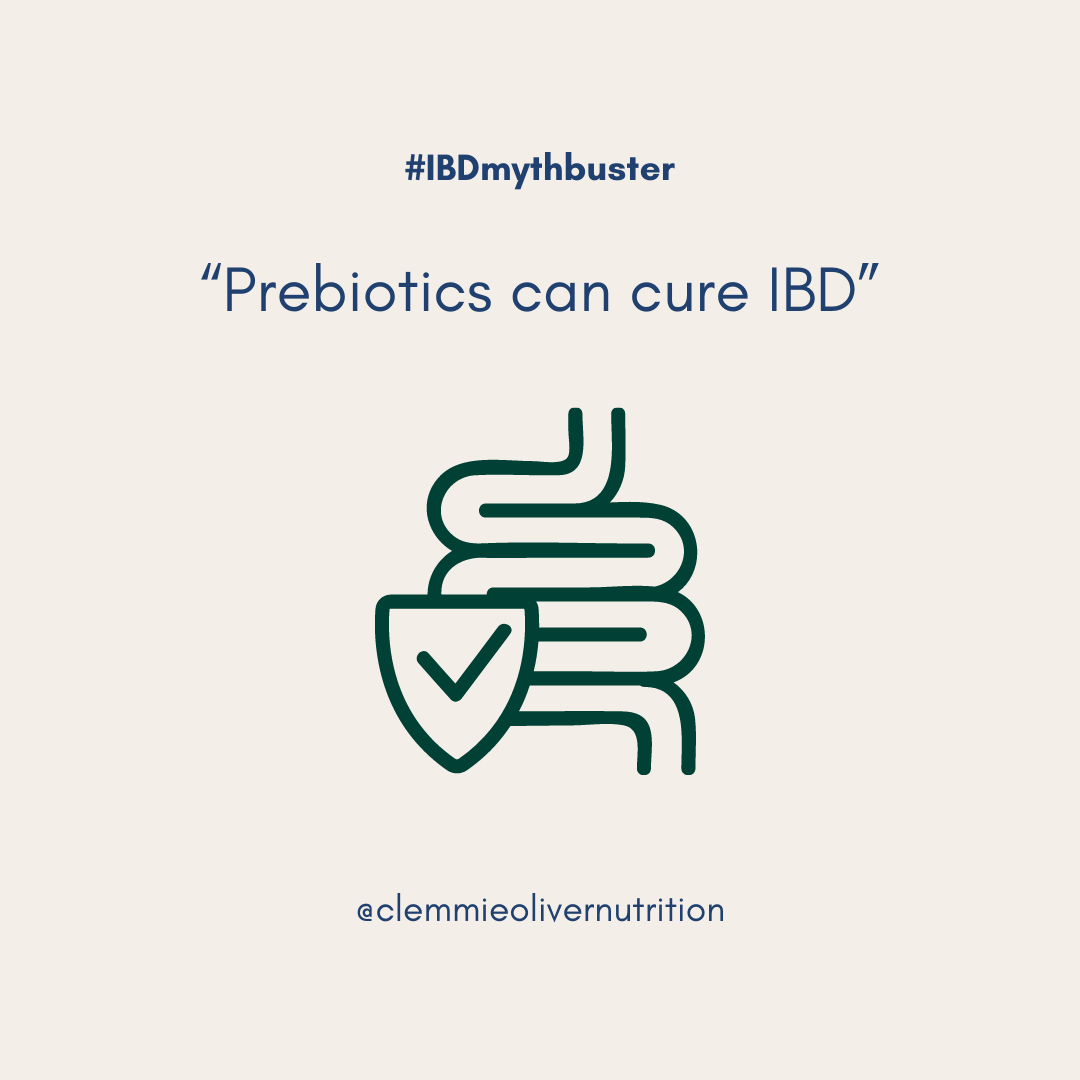 Prebiotics and IBD - Mythbuster