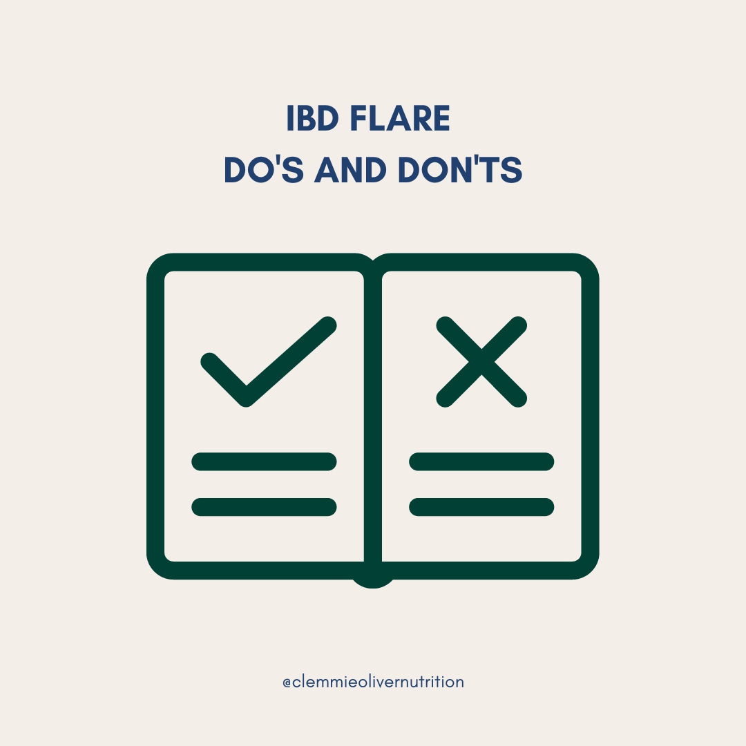IBD Flare Do's and Don'ts