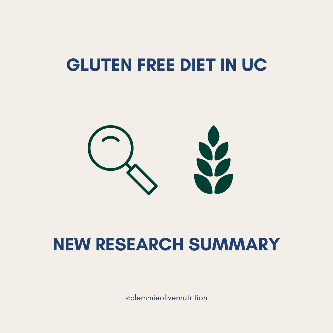 Should I follow a gluten free diet with Ulcerative Colitis?