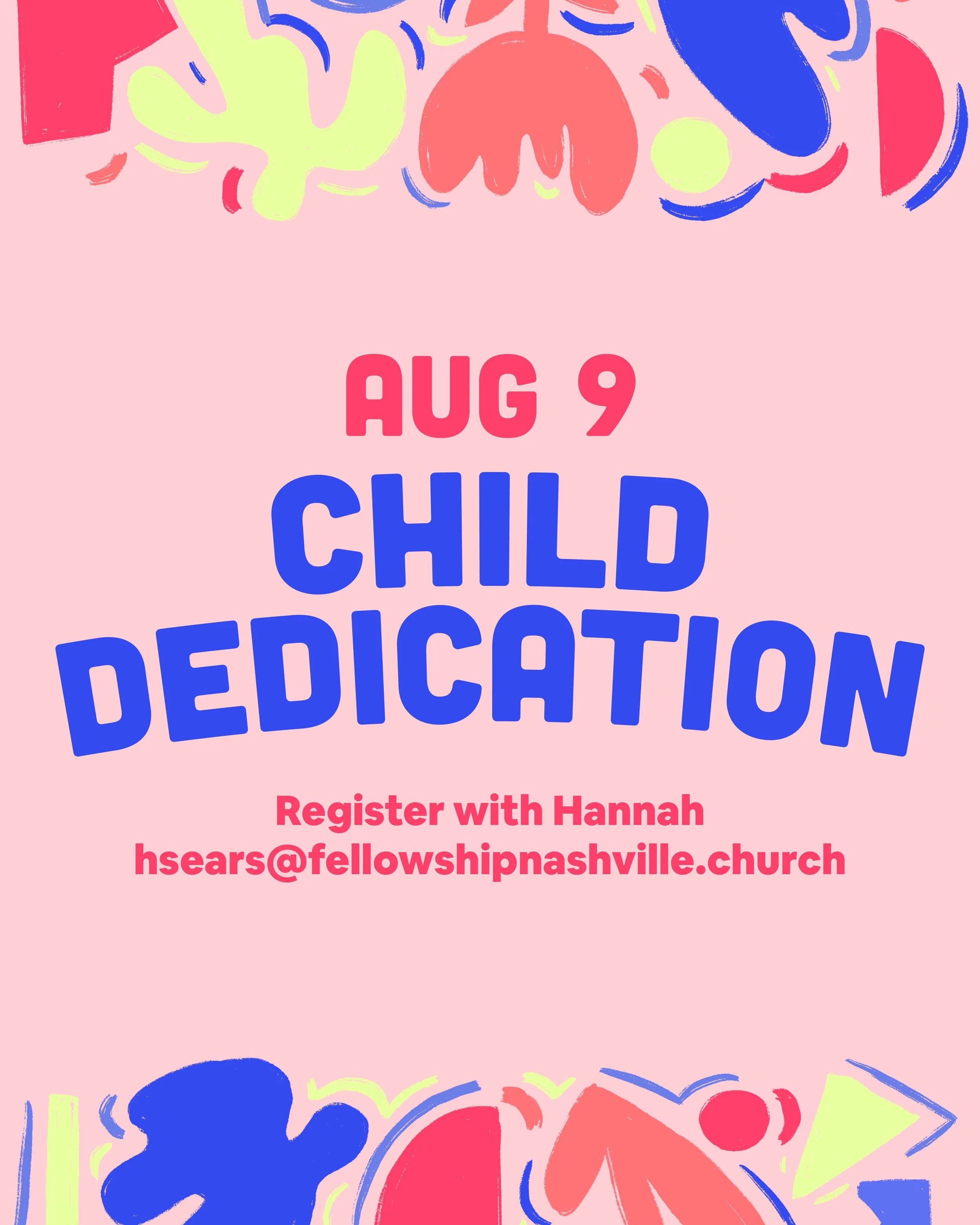 Child Dedication 