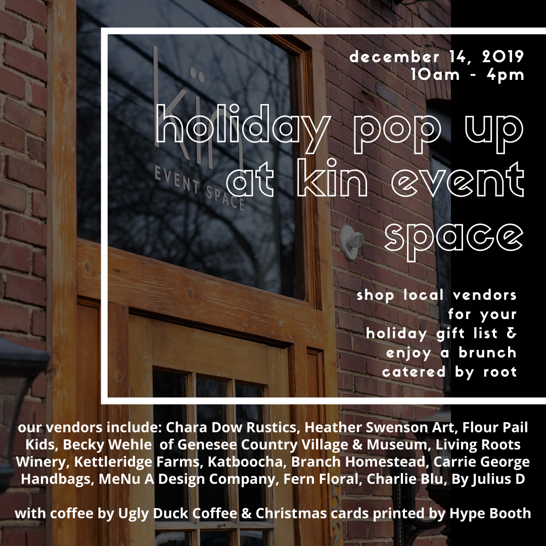 holiday pop up flier