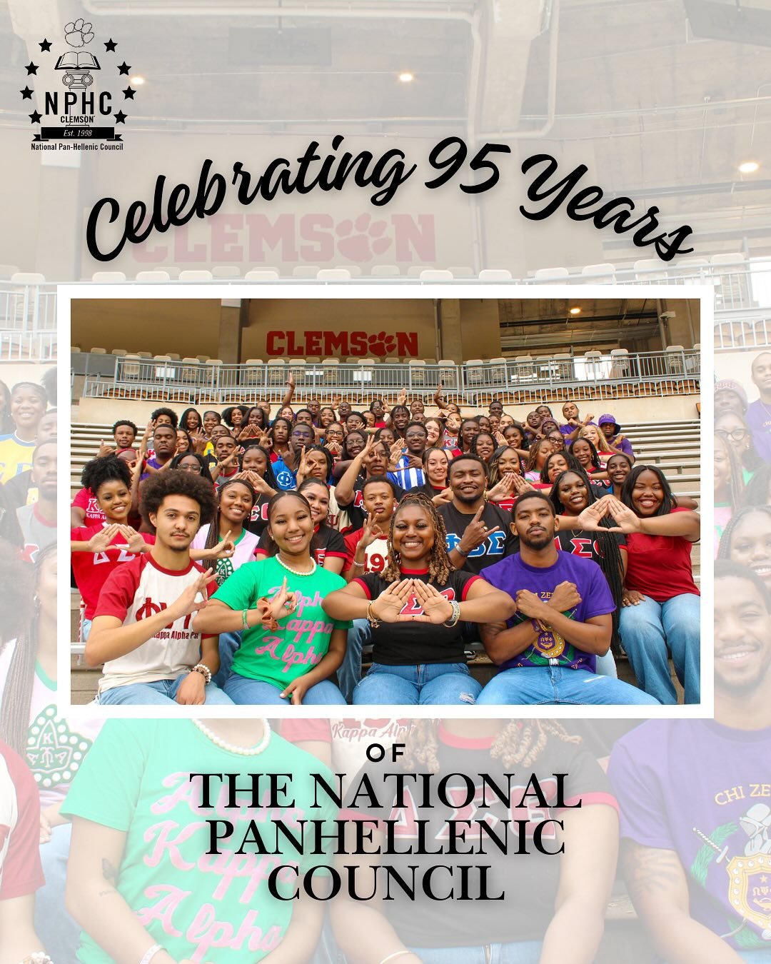Today, we proudly celebrate 95 years of the National Panhellenic Council — a legacy rooted in unity, service, and excellence. Since 1930, NPHC has been a powerful force in fostering leadership, academic achievement, and community empowerment ac